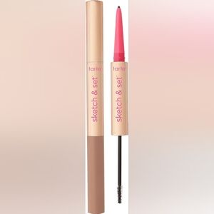 Tarte Big Ego Sketch & Set Brow Pencil/Tinted Gel - Ash Blonde NIB